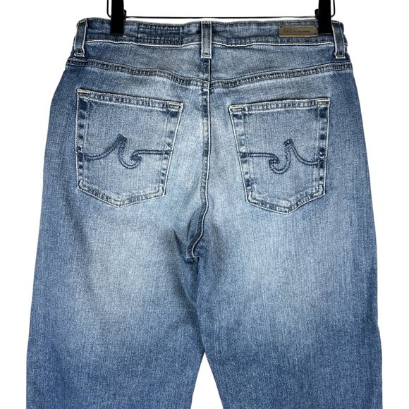 AG Adriano Goldschmied Womens Saige Wide Leg Crop Jeans in High-Rise Fit Size 28 - Picture 13 of 16